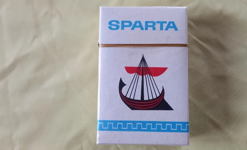 Staré sběratelské cigarety - SPARTA